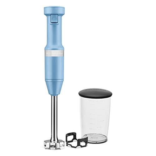 KitchenAid Variable Speed Corded Hand Blender for Cooking and Baking - Easy to Clean, Multi-functional, Compact Design -