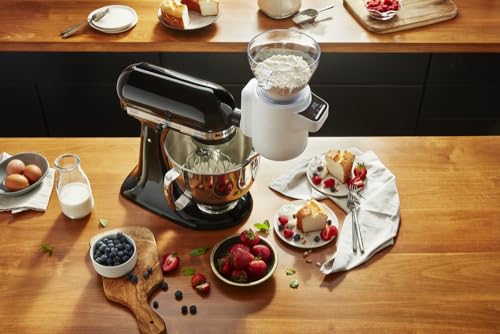 KitchenAid KSMSFTA Sifter + Scale Attachment for Bakers and Pastry Chefs
| KitchenAid KSMSFTA Sifter + Scale Attachment