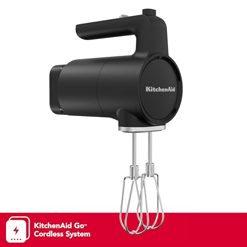 KitchenAid Go™ Cordless Hand Mixer - Portable Kitchen Essential for Baking and Mixing
| KitchenAid Go™ Cordless Hand Mi