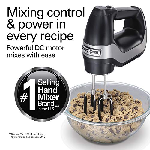 Hamilton Beach Professional high-speed digital hand mixer for baking
| Hamilton Beach Professional 7-speed hand mixer w