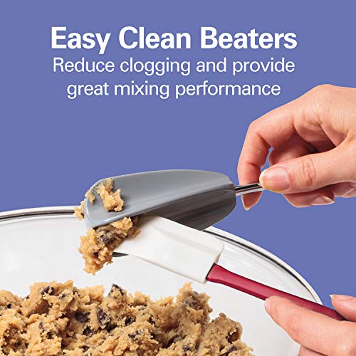 Hamilton Beach 6-Speed Electric Hand Mixer, Powerful Motor, White
Hamilton Beach 6-Speed Electric Hand Mixer for Baking,